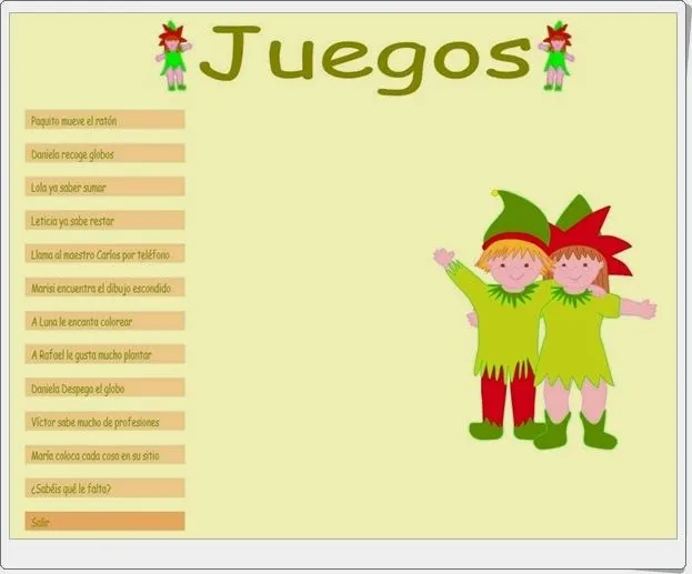 Juegos Educativos Online Gratis: Juegos de "Duendes Mágicos ...