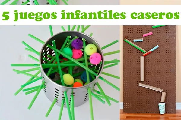 5 juegos infantiles caseros