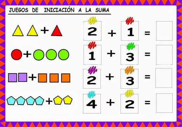 Juegos de matematica para niños - Imagui