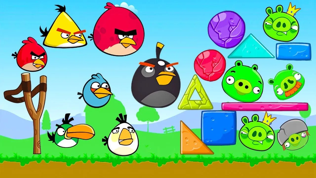 Juegos Para Niños - Angry Birds Season 2 - Video Juegos de Angry Birds -  YouTube