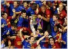 Los jugadores del Barcelona celebran el triunfo - ELPAÍS.com