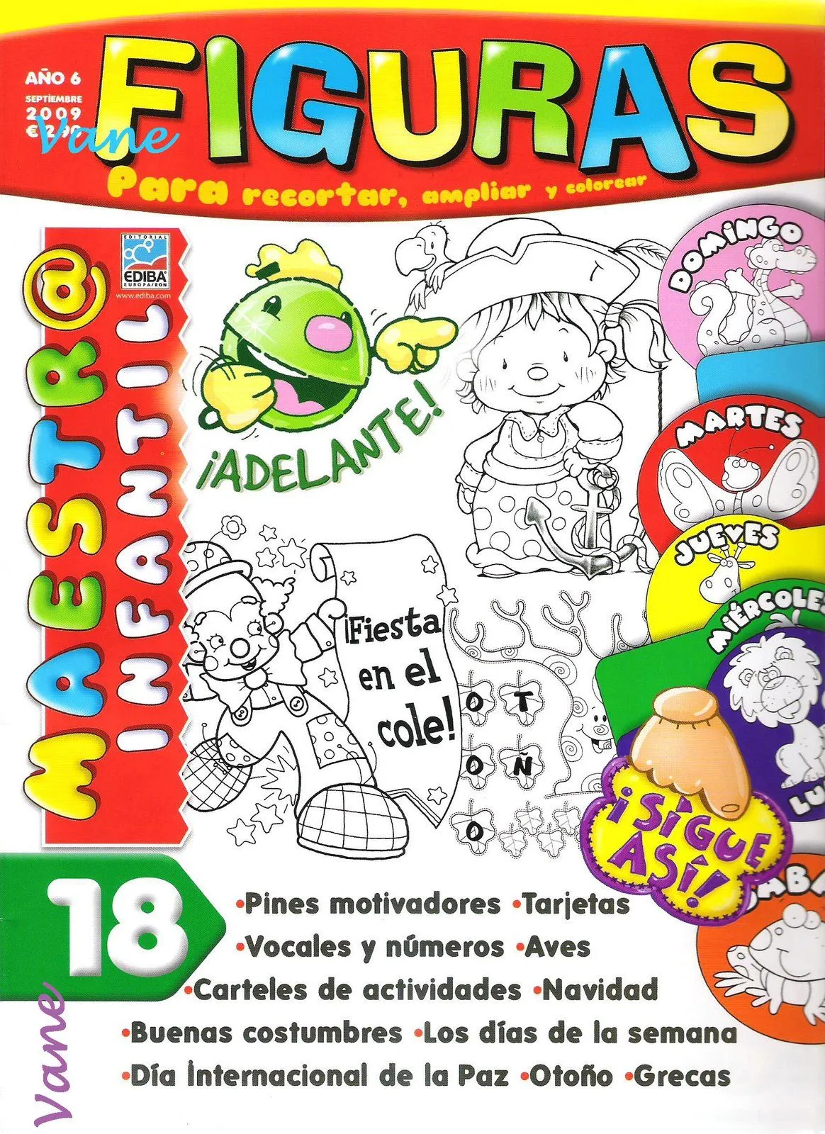 Jugando aprendemos a leer ♥: Maestra Jardinera Figuras Nº 18