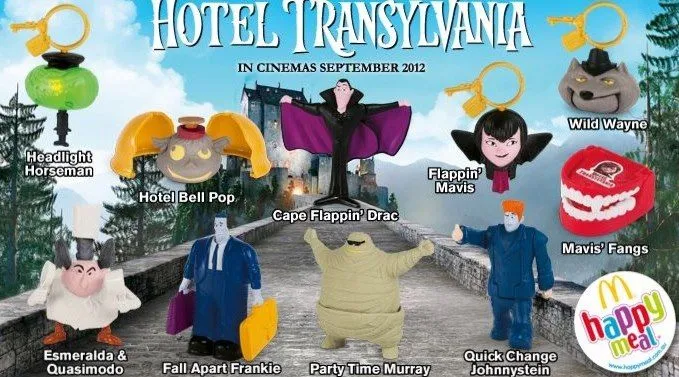 Juguetes de Hotel Transylvania en McDonald's! | superfansdeselenagomez