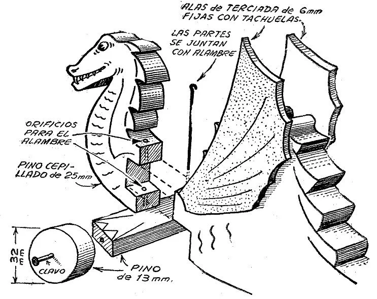 Como hacer JUGUETES DE MADERA - Carrito DRAGON | Como hacer ...