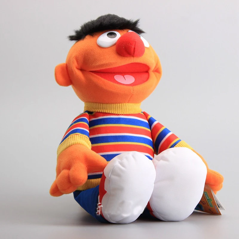 Juguetes de peluche de Barrio Sésamo de 7 estilos, Elmo, monstruo de las  galletas, Ernie Grover, Oscar, Zoe, Bert, juguetes de peluche suaves,  regalos de cumpleaños y Navidad - AliExpress