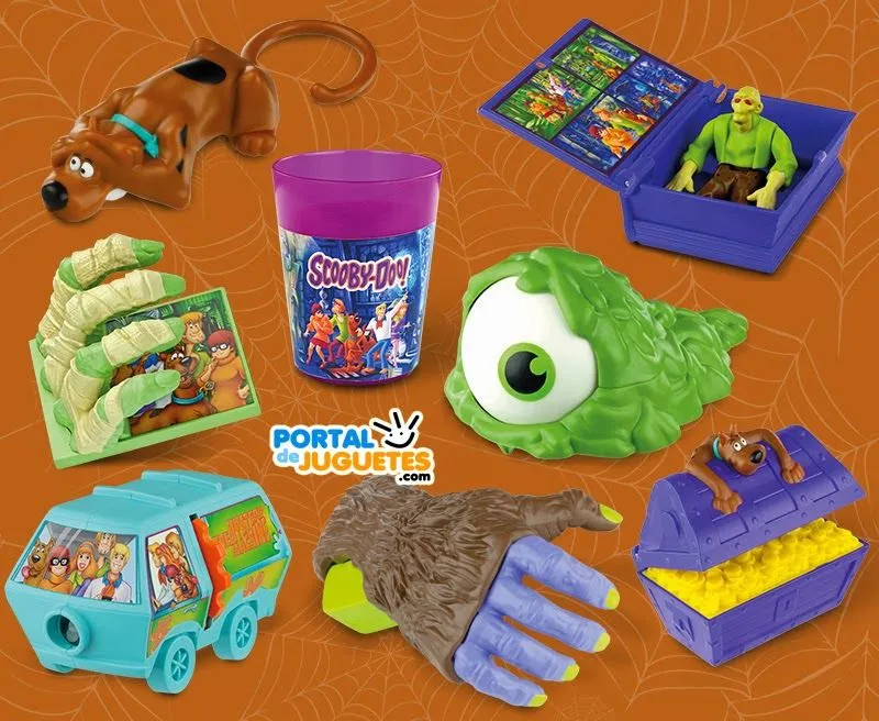 Juguetes Scooby Doo del Happy Meal (McDonald's) - Portal de Juguetes