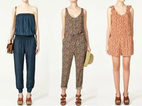 Jumpsuit o monos de vestir 2013 - ¿Cómo combinarlos?