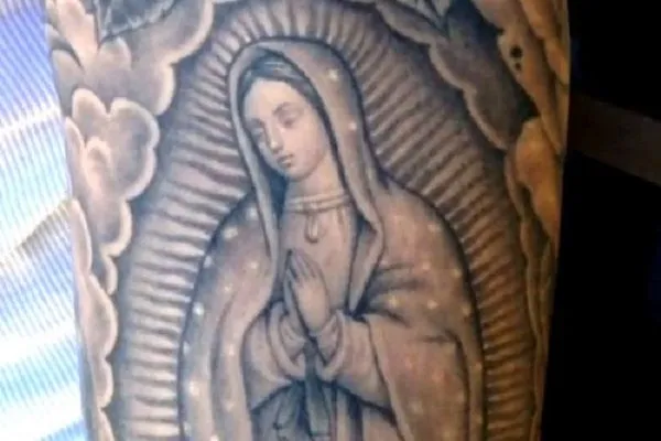 Justin Bieber se tatúa a la Virgen de Guadalupe en el brazo ...