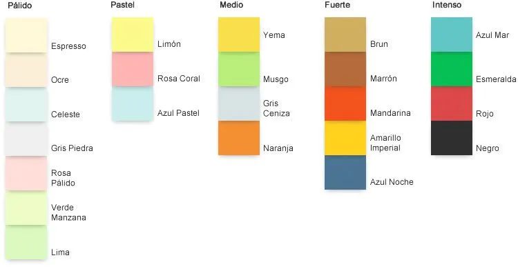 J.Vilaseca S.A. :: Cartulina Colores - Impresión y Escritura