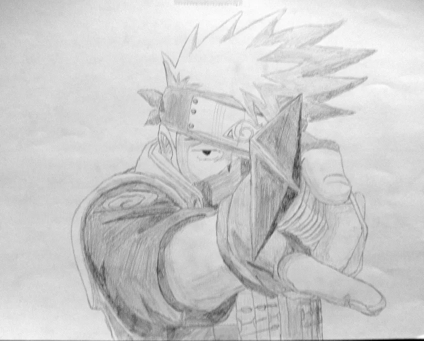 Kakashi - Naruto - Union Dibujantes