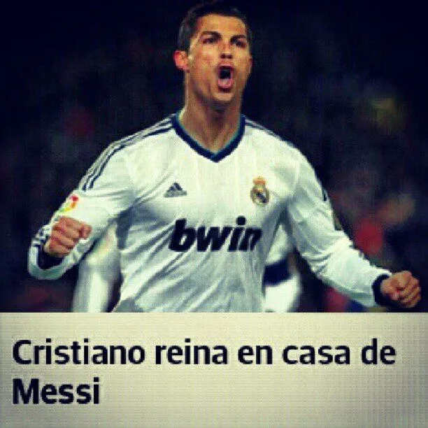 Kakazetes1 : CR7 Humilla a Messi!!!! Chupa Barca Que aqui el mejor ...