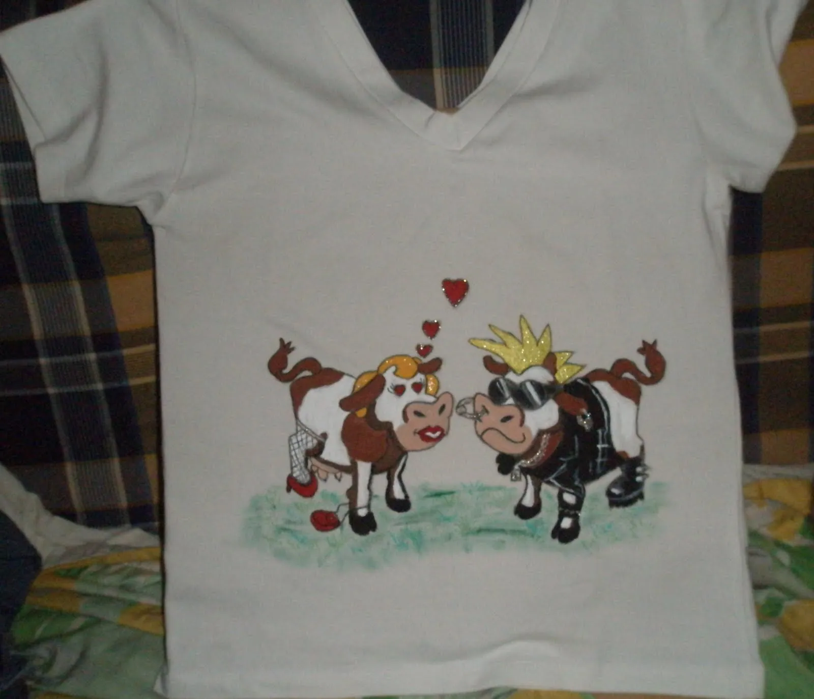 las cosas de la kampa: MI CAMISETA VACAS