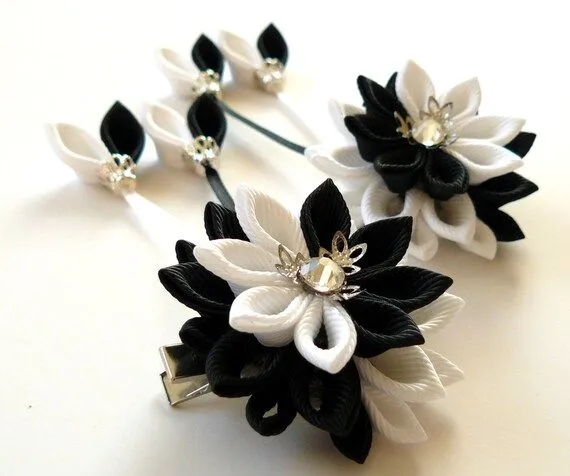 Kanzashi cabello - Imagui