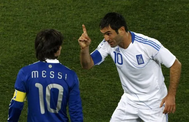 Karagounis se enfrenta a Mesi en el Grecia - Argentina | Qué.es