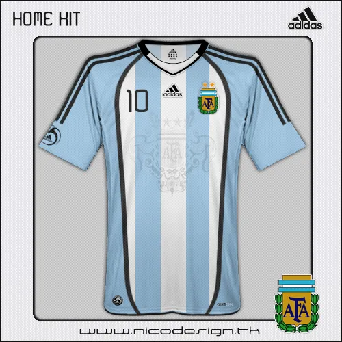 Karako Design ·-: Camiseta de la Selección Argentina