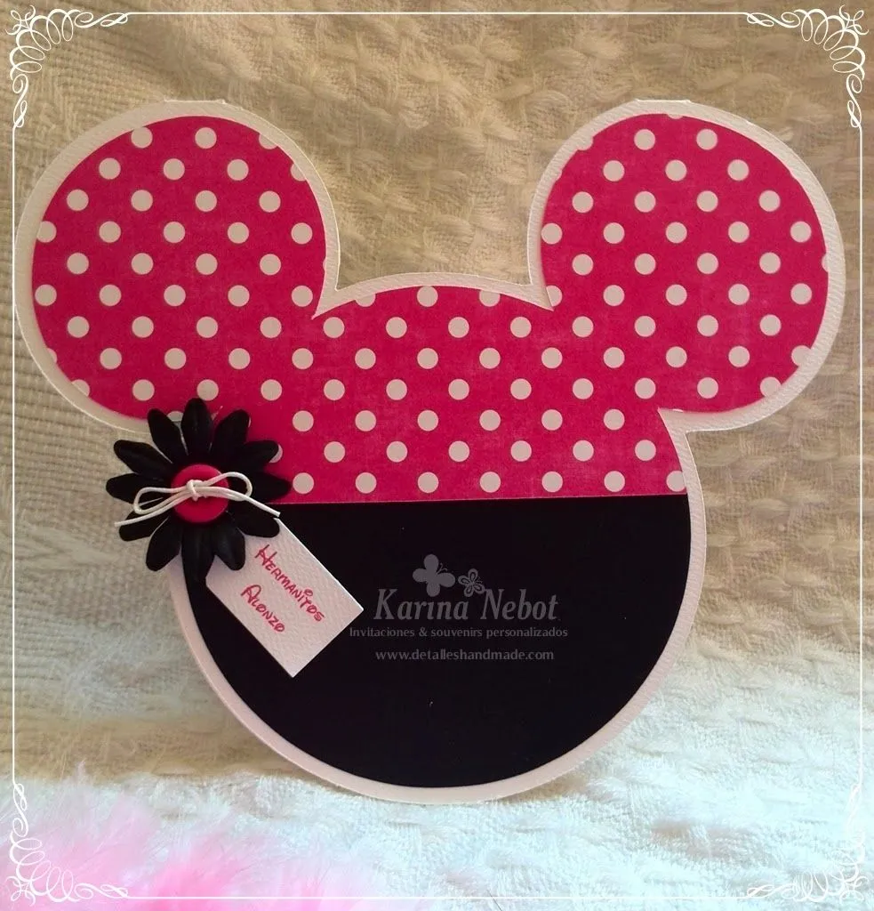 Karina Nebot: Cumpleaños Minnie & Mickey Mouse