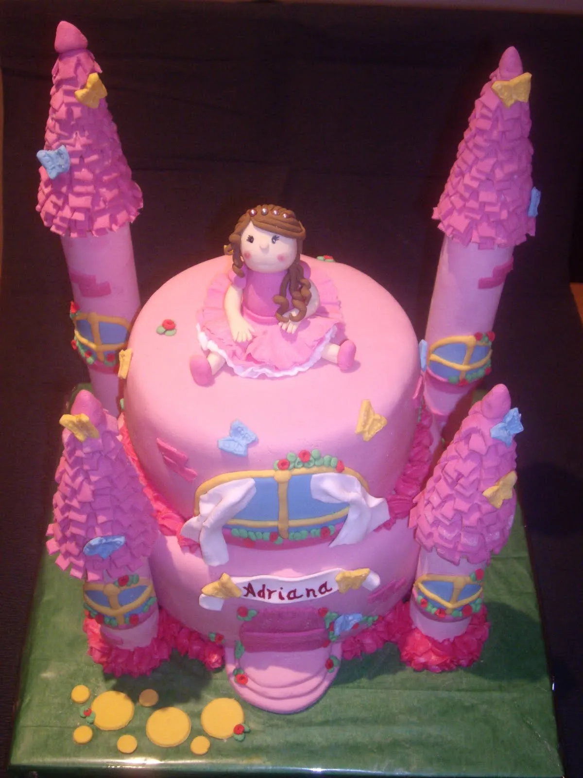 Karma's cakes: Tarta castillo princesa Adriana