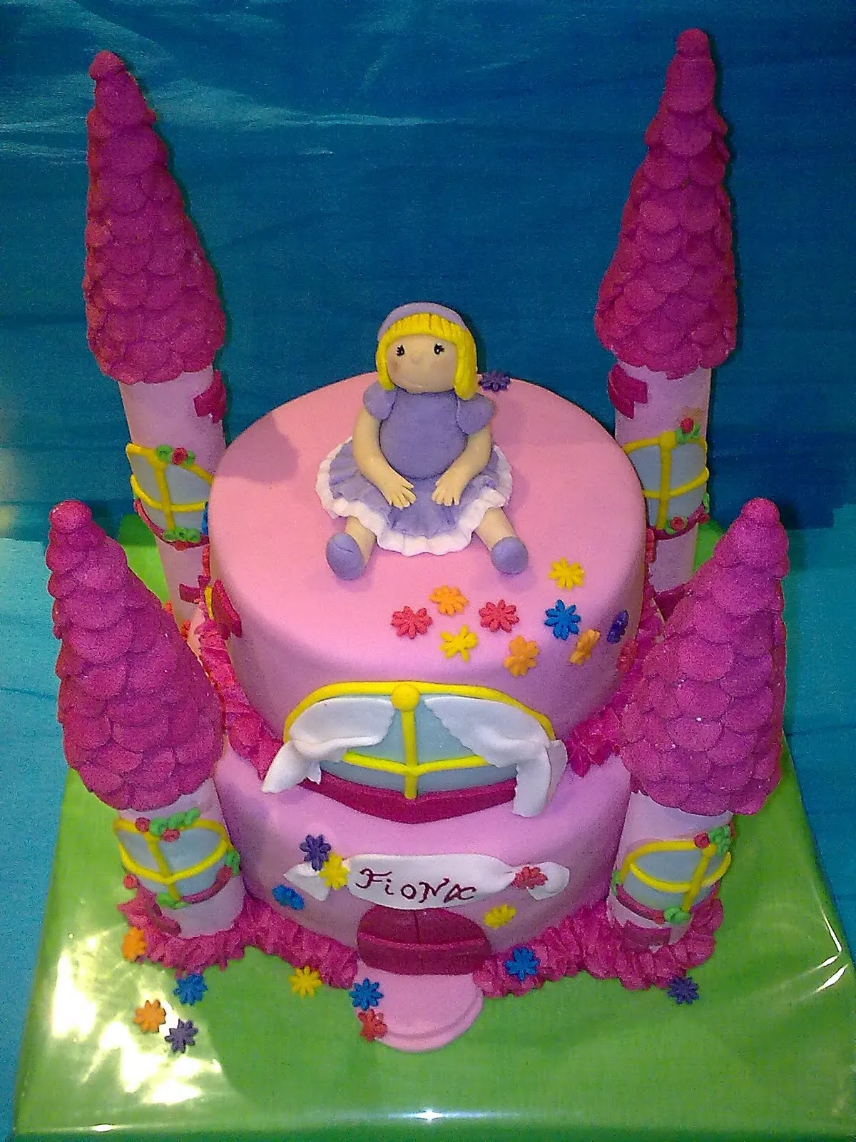 Karma's cakes: Tarta castillo princesa Fiona