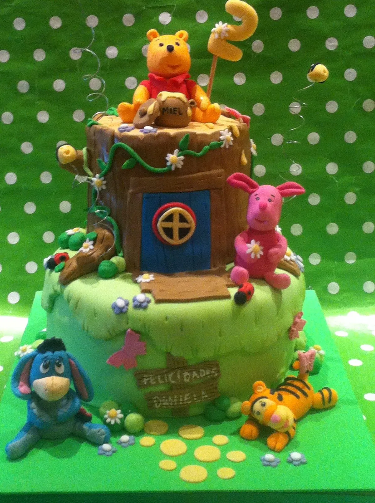 Karma's cakes: Tarta Winnie the Pooh