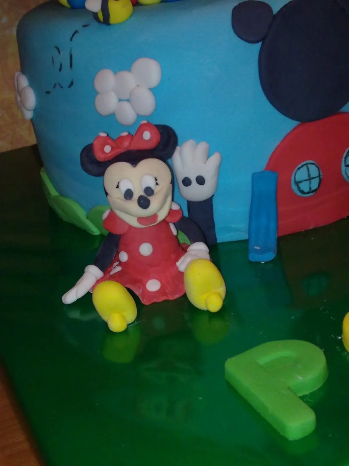 Karma's cakes: Otra tartita de Mickey y Minnie y otro premio!