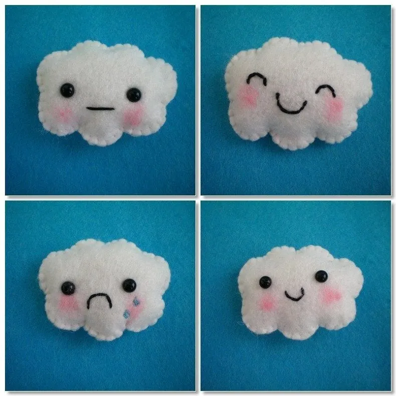 Kawaii Cloud: Fieltro, obsesivo fieltro.