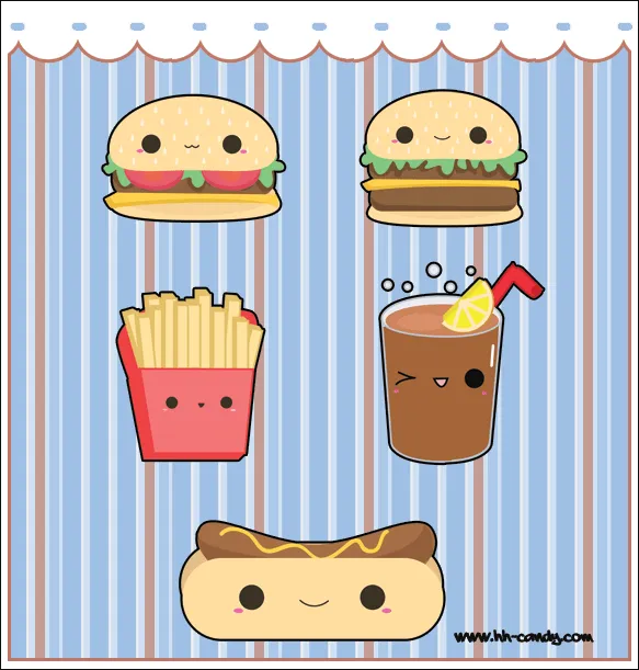 Cosas kawaii de comida - Imagui