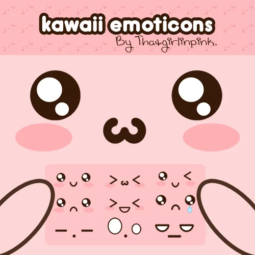 Kawaii Faces Png by HappyCeci on deviantART