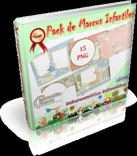 Pack de Marcos Infantiles (Png) | IntercambiosVirtuales