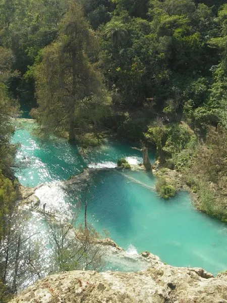 Kayaking the Cascada Micos, Mexico