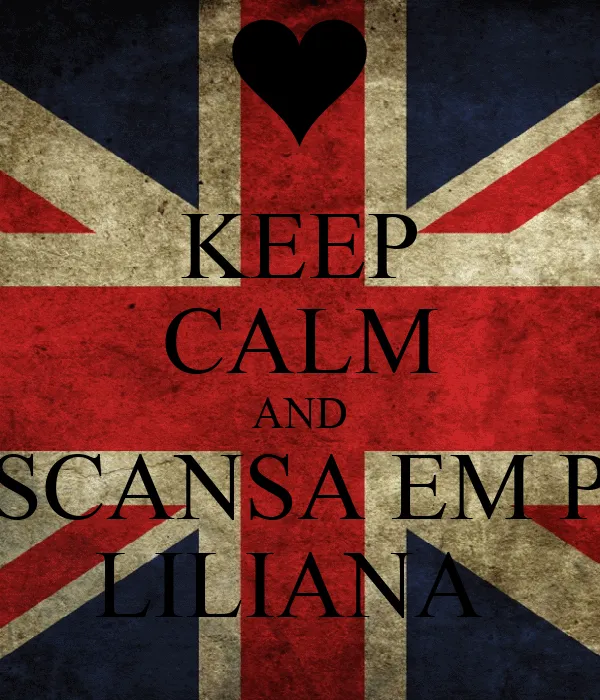 KEEP CALM AND DESCANSA EM PAZ LILIANA - KEEP CALM AND CARRY ON ...