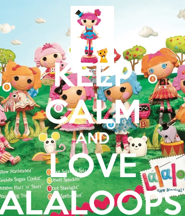 KEEP CALM AND LOVE LALALOOPSY - KEEP CALM AND CARRY ON Image Generator