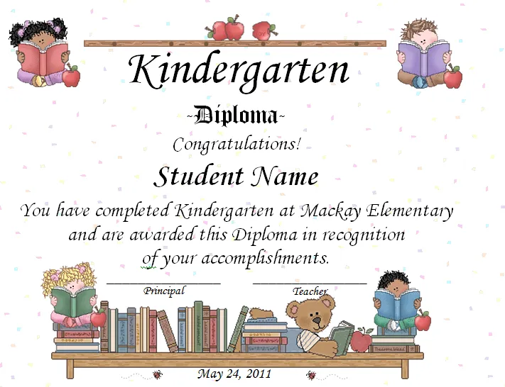 Keeping Focused: Kindergarten Graduation