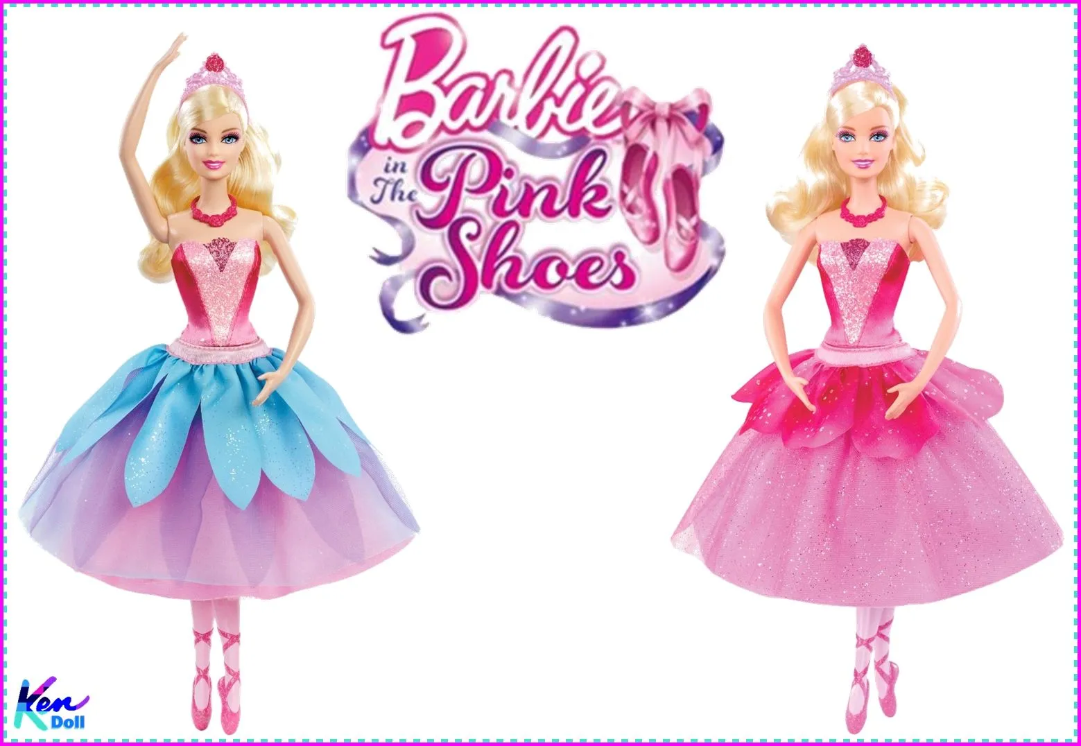 Ken Doll: Papel de parede do filme "As Sapatilhas Magicas"(Pink Shoes)