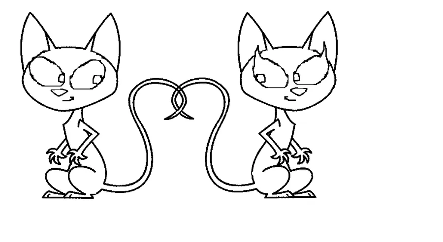 Kid vs. Kat Coloring Pages