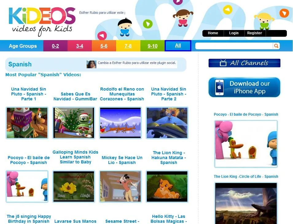 KIDEOS.COM vídeos de dibujos animados para niños | MiBebe-