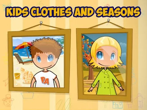 Kids Clothes & Seasons, una app para vestirse adecuadamente - Frikids