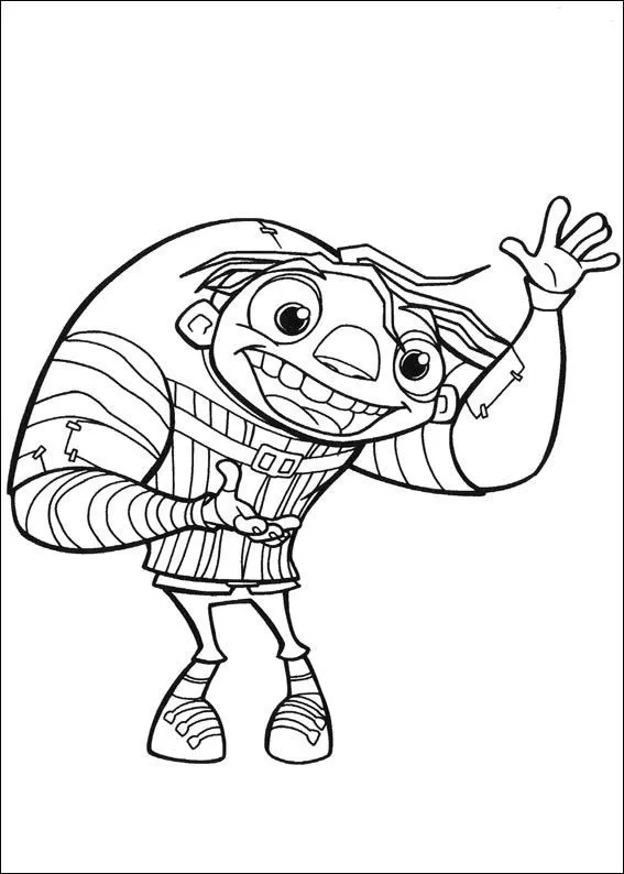 Kids-n-fun | Coloring page igor Igor