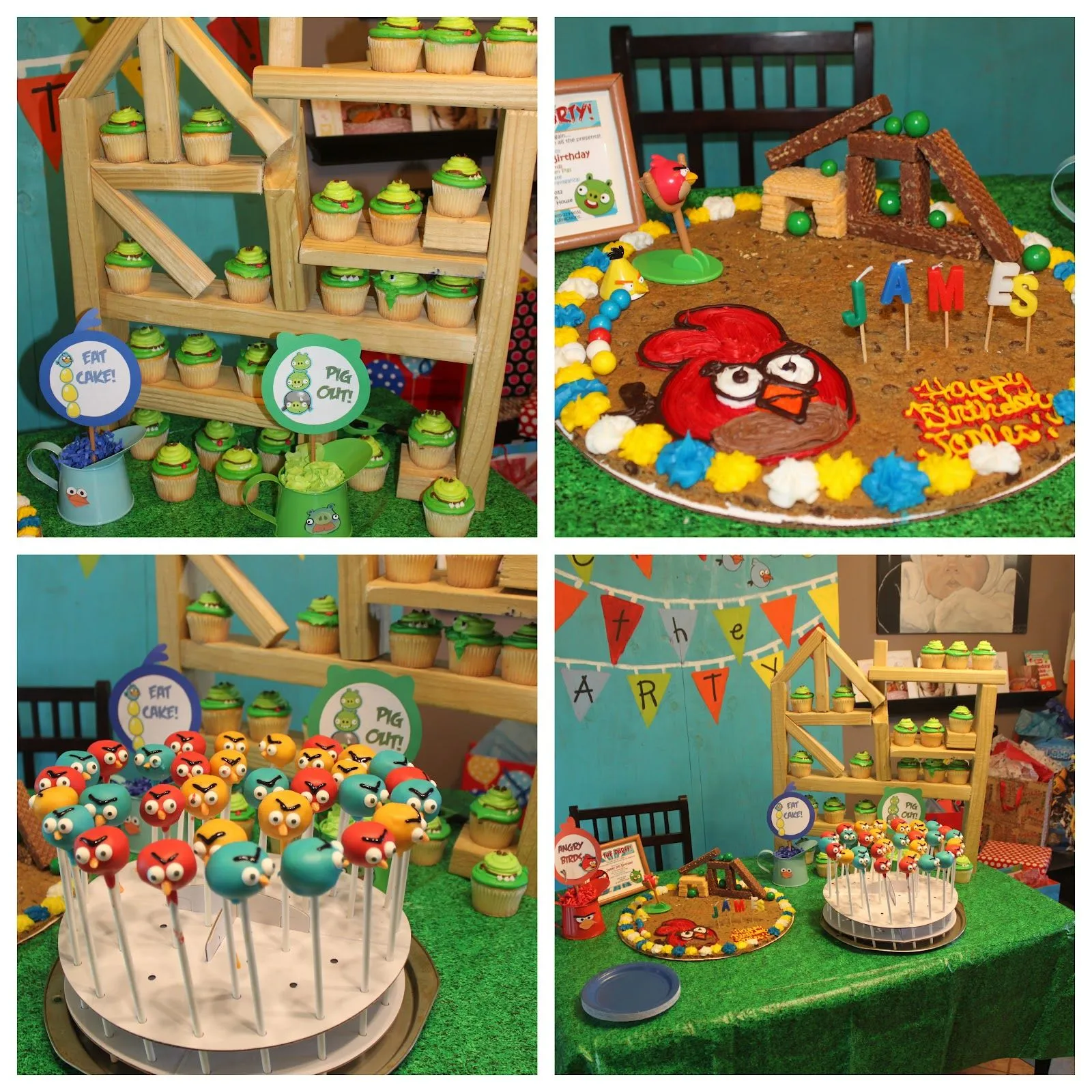 Kidspired Creations: Angry Birds Birthday Party