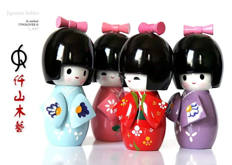 las Kimmidoll : kokeshis muñecas japonesas - Taringa!