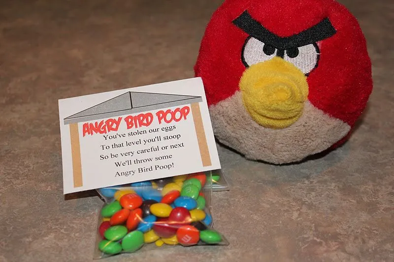 Kims Kandy Kreations: Angry Bird Poop Printable