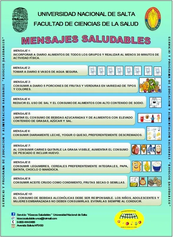 Kioscos Saludables - Láminas