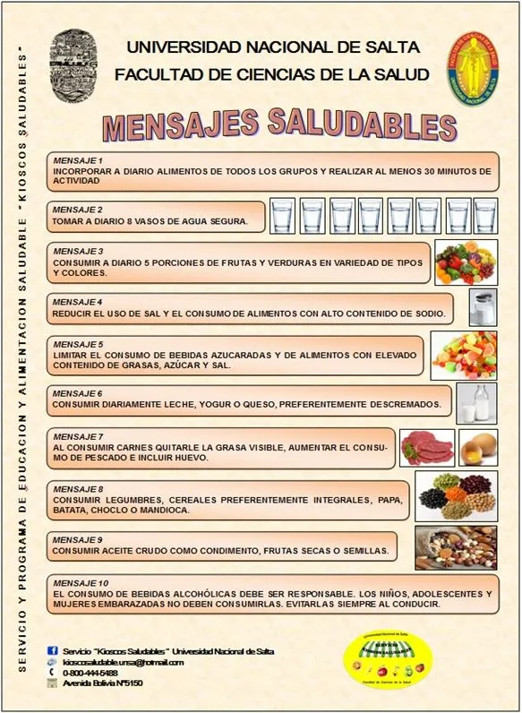 Kioscos Saludables - Láminas