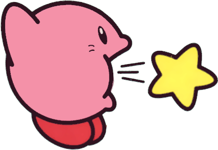 Kirby_escupiendo_una_estrella.gif