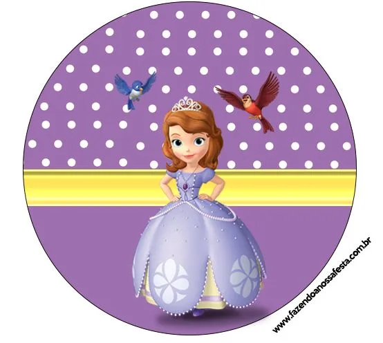 Kit Completo Digital Princesa Sofia Disney!