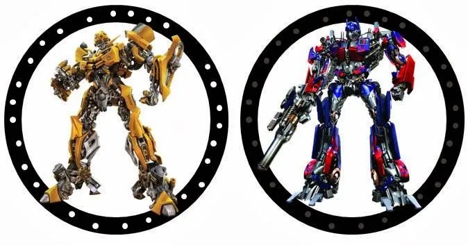 Kit para Fiestas de Transformers, para Imprimir Gratis. | Ideas y ...