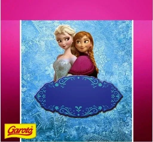 Kit de Frozen con Orilla Fucsia para Imprimir Gratis. | Ideas y ...