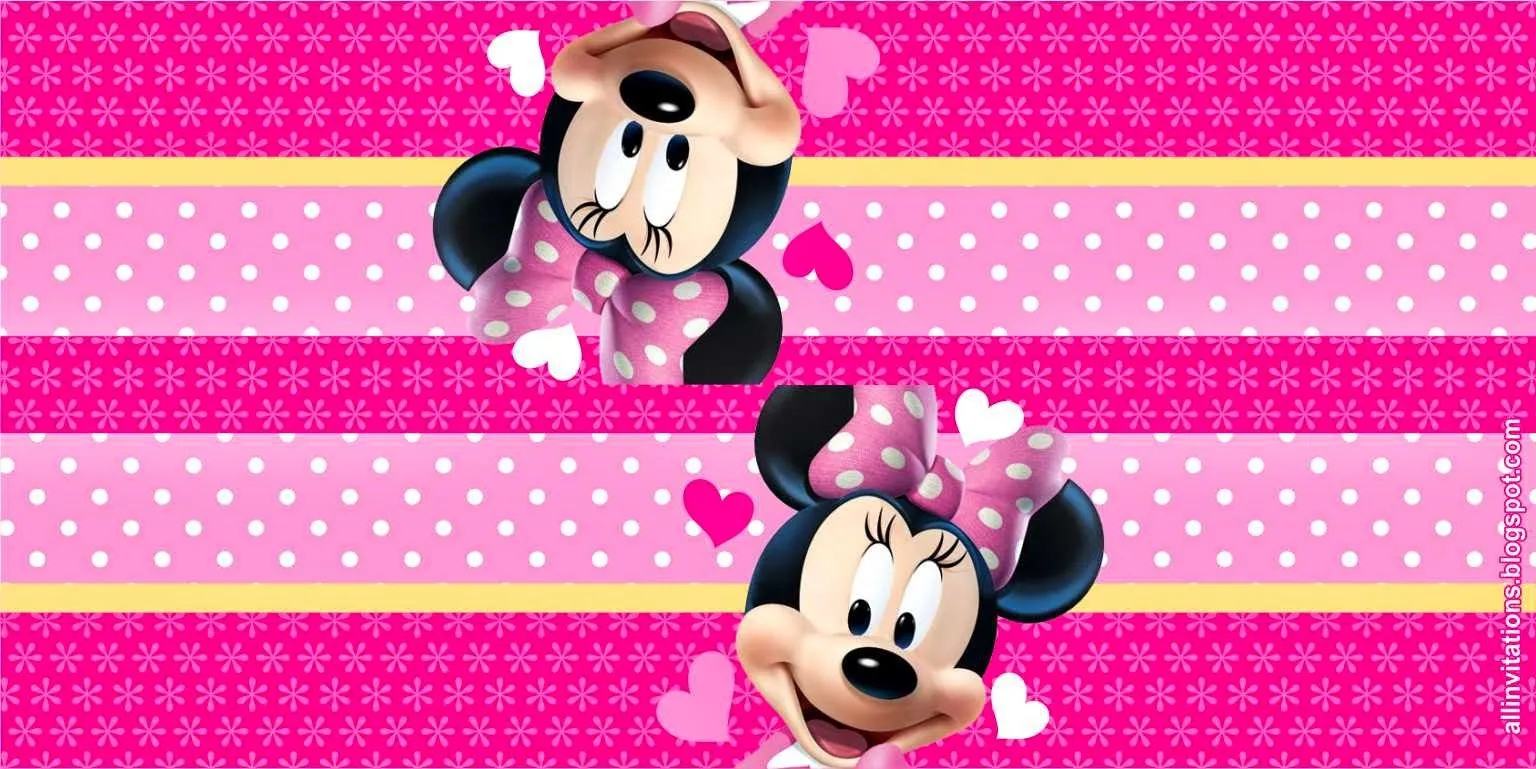 Kit Imprimible Minnie Mouse | All Invitations