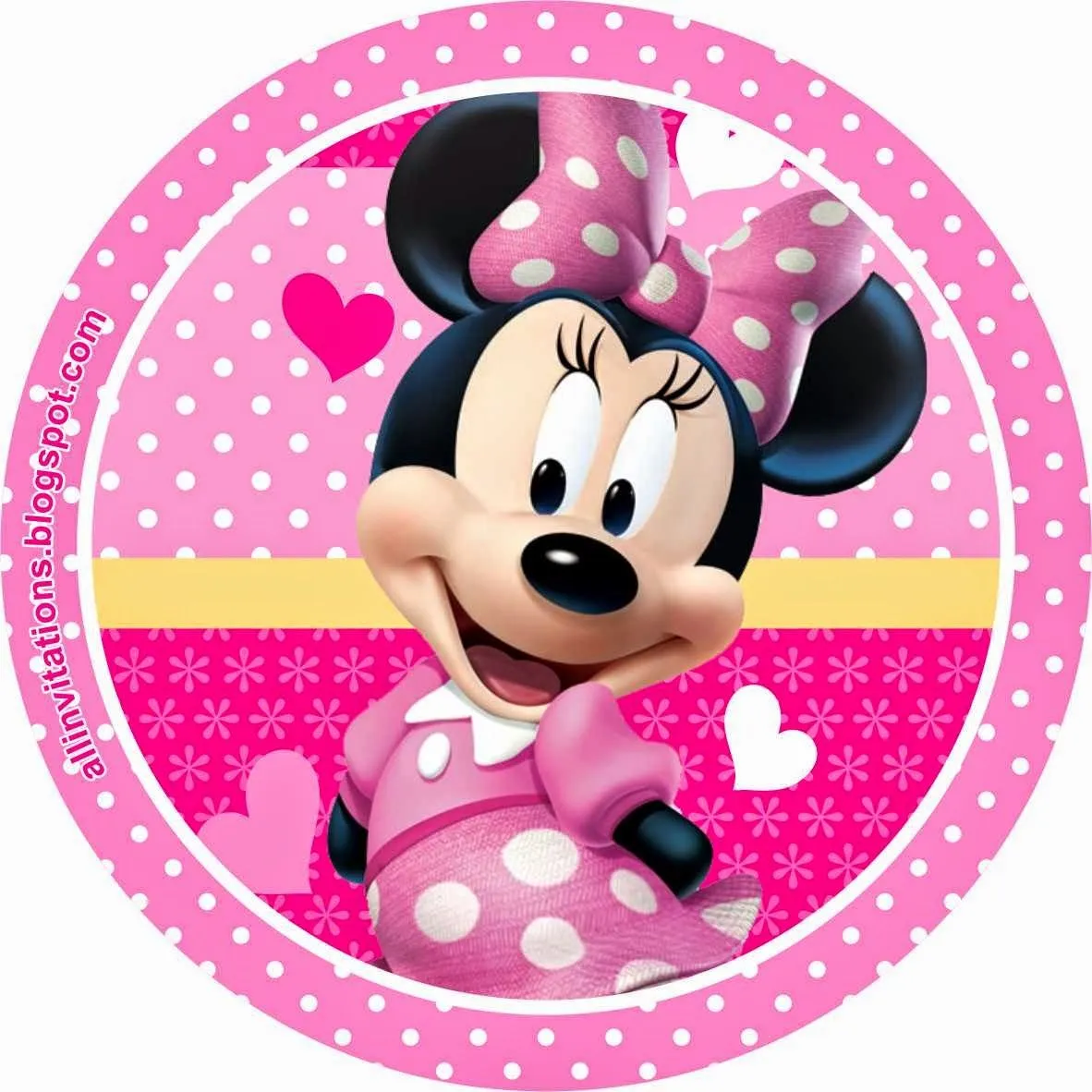 Kit Imprimible Minnie Mouse | All Invitations