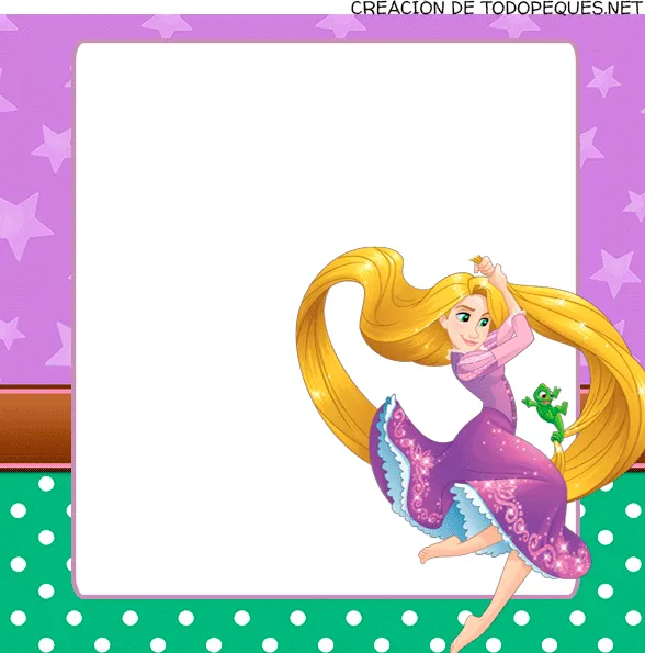 Kit Imprimible de Rapunzel Descarga Gratis | Todo Peques