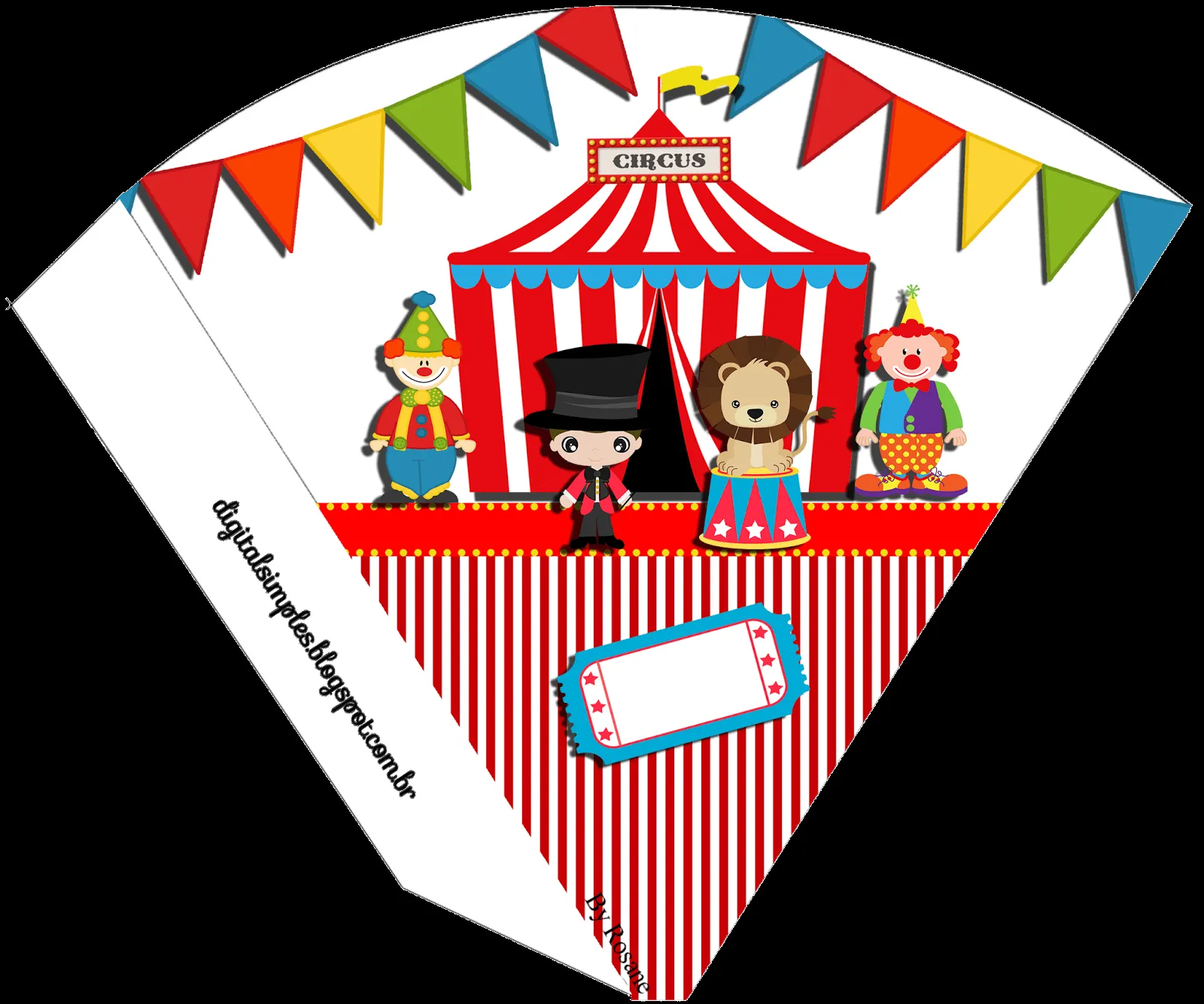 Kit de Personalizados Tema "Circo" para Imprimir - Convites ...